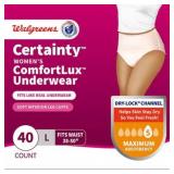 40 pk Large  Certainty ComfortLux Adult