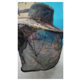 New Camo Wide Brim Hat with Ventilation & Netting