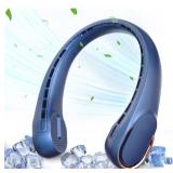 New Bladeless Neck Fan, USB Rechargeable Personal