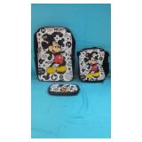 (New) 3 Pc  Mickey Mouse Backpack with insulated