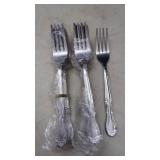 24 New Walco Barclay Dinner Forks, 7 1/4 In L,