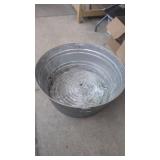 17 Gallon Galvanized Wash Tub
