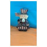 Home Interiors Americana Uncle Sam Tin Lantern