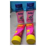Sunscreen Lot.  2 Adult SPF30 &  2 Baby Sunscreen