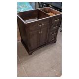 New 35" Bathroom Vanity,No Top Basin, cabinet