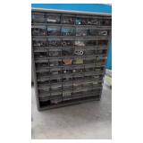 Estate. 60 Drawer Cabinet Organizer loaded with