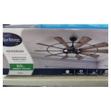 New Harbor Breeze 60-in Matte Black LED Ceiling