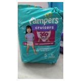 Pampers Cruisers. Pull on Diapers Size 5. 19 pack