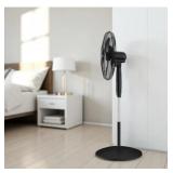 New 18-in Indoor Oscillating Pedestal Fan, in