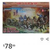 New Civil War Union Army Horse Drawn Field