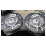 2 New. 10"  Solid Rubber Tire & Wheels (10 x