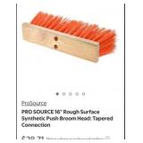 (New) PRO SOURCE 16" Rough Surface Synthetic Push