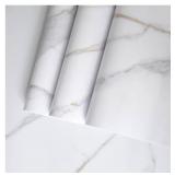 BAYYA Marble Contact Paper 48" x 354" Peel and