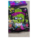 4 Packs Sour Madness Hard Candy