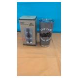 (New) Rivers Edge 20oz Stainless Tumbler   " Live