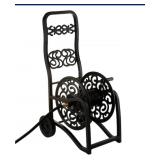 Steel Garden Hose Reel on Wheels ,Holds 200