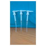 (New)  3 Pumps for 1 Gallon Bottles