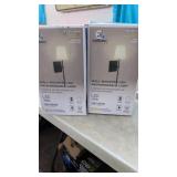 2 New Wall Mounted LED Rechargeable Lamps