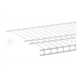4 New White Closetmaid Wire Shelves.  ( 3)- 56".