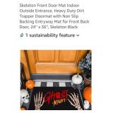 "24"x 36" Skeleton Indoor/ Outdoor Non-Slip  Mat