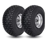 2 New 15x6.00-6 Lawn Mower Tire Front Tires