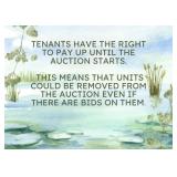 Tenants Can Pay Right Up Until Auction Starts