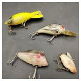 4 Vintage Fishing Lures