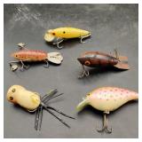 5 Vintage Fishing Lures