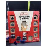 Supreme automatic lighters case and 3 lighters