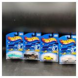 (4) Hotwheels Cars original Packaging 20 yrs old