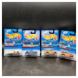 (4) 1999 Hotwheels  still  in Orig.package