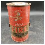 Hero Fire Extinguisher Can. (very unusual) actual