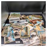 Large lot of Vintage Pistcards aprox 100 cards