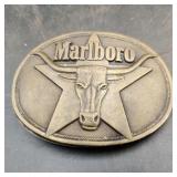 Marlboro belt Buckle Solid Brass 1987