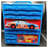 Hotwheels case and cars