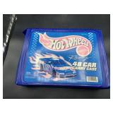 Hot wheels 48 car case- not full
