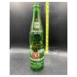 7up 16oz glass bottle 50 years commemorative