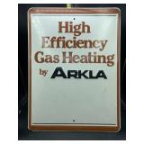 Arkla advertisement metal sign 17x22 inches