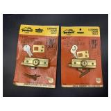 2 locking door bolts