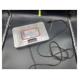 Bud light clock -works  11x7 1/2 inches