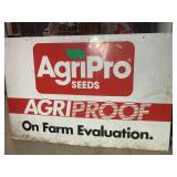 Agri Pro seeds agriproof metal sign - 71x47
