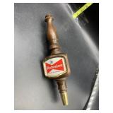 Budweiser beer tapper handle