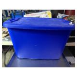 10 gallon storage tote with lid