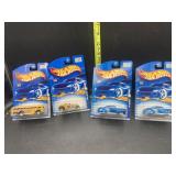 4 hot wheels new in package