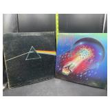 Pink Floyd & Journey vinyl record albums