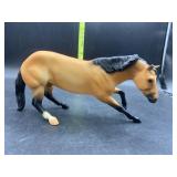 Breyer horse - brown with black legs