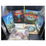 7 vinyl record albums