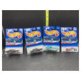 4 hot wheels new in package