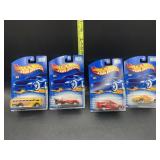 4 hot wheels new in package