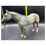 Breyer horse - grey with black spots
